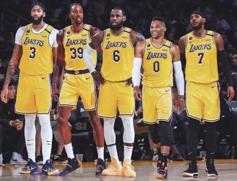 Six NBA Players had signed into The Los Angeles Lakers 