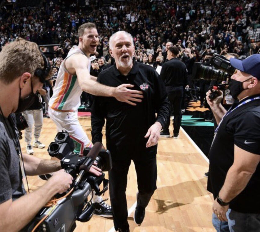 Gregg Popovich Breaks The All-Time Winningest Coach - The Hoop Post