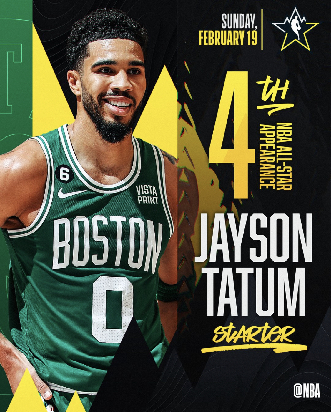 Celtics' Jayson Tatum named a starter for 2023 NBA All-Star game