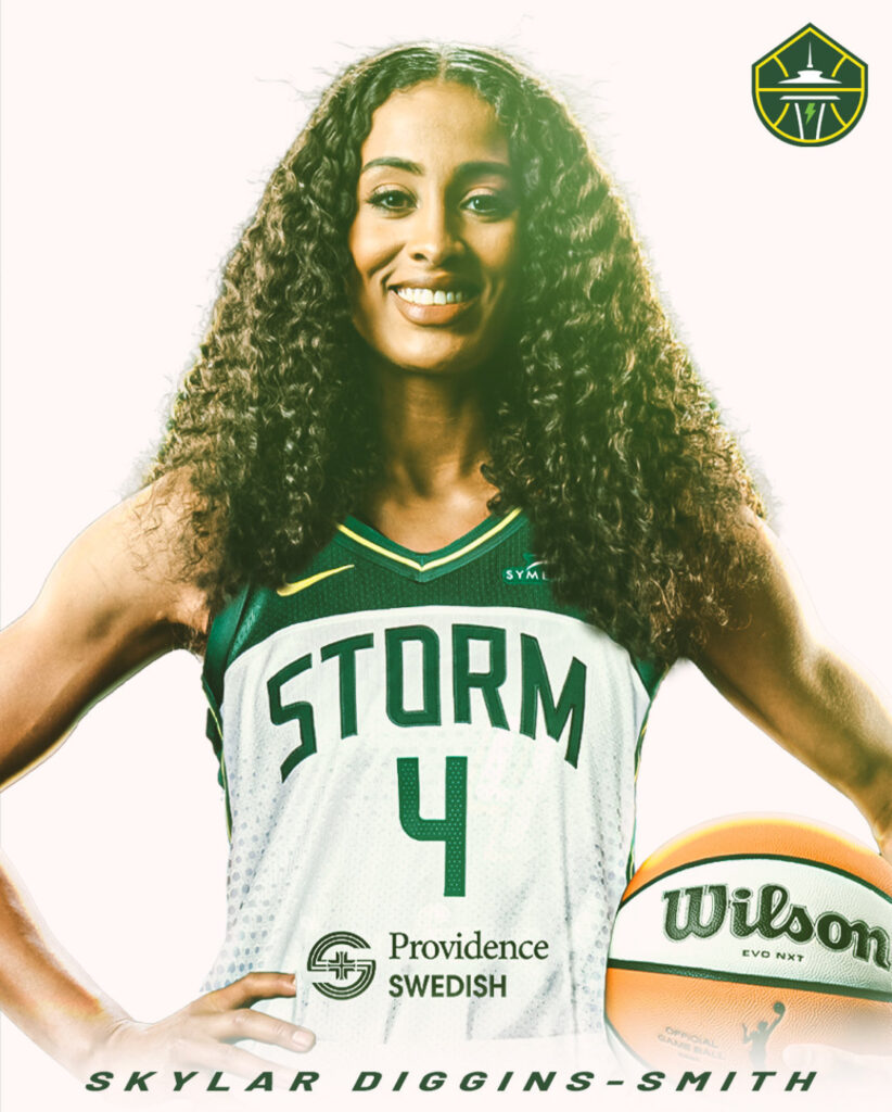 The Seattle Storm Signed Skylar Diggins-Smith - The Hoop Post