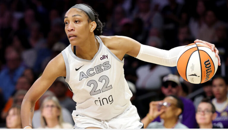Jackie Young’s First Career Triple-Double Powers Aces Past Red-Hot Sparks