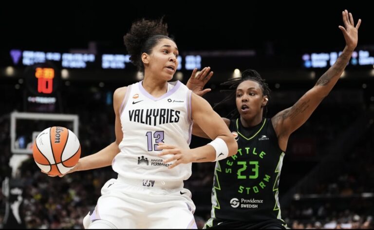 Valkyries Spoil Seattle’s Home Opener Behind Veronica Burton’s Leadership